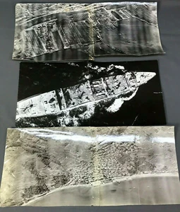 Lote de 3 fotos aéreas de la era de la guerra de Vietnam incl. Helicóptero Boeing-Vertol Sea Knight - Imagen 1 de 12