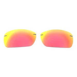 Walleva Fire Red Polarized Replacement Lenses For Maui Jim Lighthouse Sunglasses - Picture 1 of 8