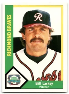1990 CMC Richmond Braves Bill Laskey Richmond Braves #300 - Picture 1 of 2