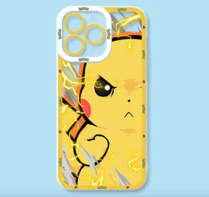 Pokemon Pikachu Anime Phone Case For iPhone 16 15 14 13 12 Pro/Pro Max - Picture 1 of 4