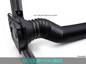 Lüfteradapter 120 mm auf 76 mm (3") – Airflow Mod für Sim Rig - Bild 1 von 10