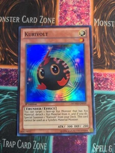 Yu-Gi-Oh! Kurivolt NUMH-EN019 1st Edition Super Rare NM - Picture 1 of 4