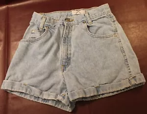 Xhilaration Light Blue Denim Jean High Rise Waist Shorts - SIZE 7 - Picture 1 of 5