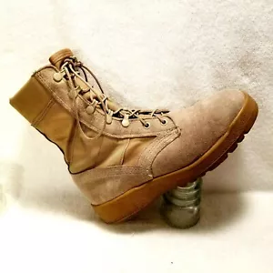 McRae Mens Military boots Sz 5.5 W Desert Hot Weather combat desert tan 245 90 - Picture 1 of 8