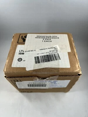 5 Pack IBM LTO4 Ultrium 800gb Data Cartridge 1,600GB Compressed 95P4463 Japan - Image 1 of 4