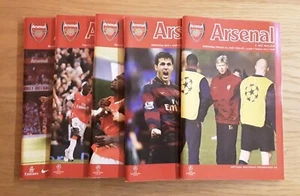 Arsenal 2007/08 Home Champions League Group Matches & 1/4 Final select from menu - Picture 1 of 6