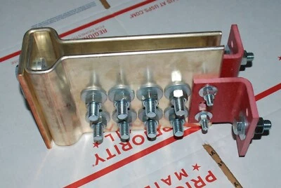 Ground Busbar or Plate Electrical Lugs Heavy Duty Industrial Copper Terminal OEM - Image 1 of 4