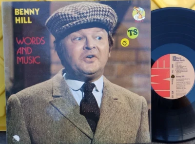 COMEDY, LP,  BENNY HILL, 	WORDS AND MUSIC,	MTS-135,	 VG++,  SPIN CLEANED - Image 1 of 3
