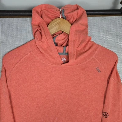 Pulôver masculino leve com capuz TASC x CONWAY FARMS tamanho XL bambu golfe laranja - Imagem 1 de 4