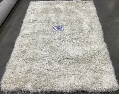 BONE 4'-0" x 6'-0" Back Stain Rug, Reduced Price 1172682201 SGX160B-4 - Image 1 of 4