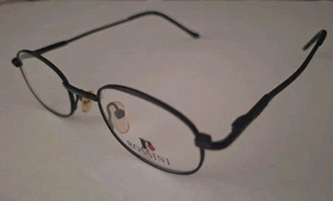 Rossini Brille oval schwarz 19130 45 19 135 Japan NOS Federscharniere - Bild 1 von 7