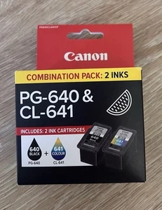 Canon PG640 CL641 Ink Cartridges PIXMA MG2160 MG3160 MG3650 - New - Picture 1 of 1