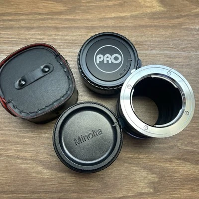 Minolta Lente Pro Tele Convertidor Md Af Hecho en Japón Ver Fotos Sin Probar Foto 1 de 4