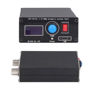 Mini Automatischer Antennentuner 0 96-Zoll-Display USB-Lade-Radiotuner 1 8-55 MH - Bild 1 von 22