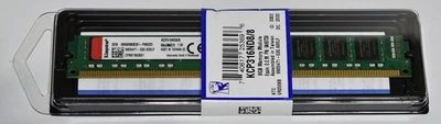 NEW! KCP316ND8/8 Kingston 8GB DDR3-1600MHz PC3-12800U NON-ECC PC DIMM RAM Memory - Image 1 of 4