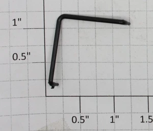 Acme 2000X-103 G 1" x .1 x 1/16"" Plastic Corner Grab Rail (2) - Picture 1 of 1