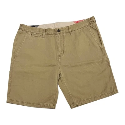 Pantalones Cortos Chinos BURBERRY BRIT Para Hombre 36 Caqui Frente Plano Preppy Foto 1 de 4