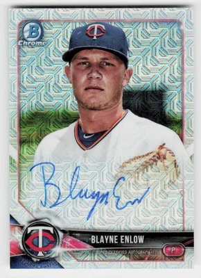 2018 Bowman #BMA-BE Blayne Enlow Chrome Mega Autographs - Image 1 of 2