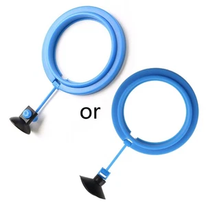 Fish Feeding Ring Floating Feeder Round Circle with Suction Cup for Guppy - Bild 1 von 8
