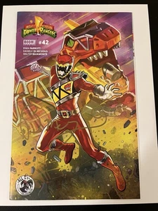 Power Rangers #42 All C’s Collectibles Variant Signed By Brennan Mejia - Picture 1 of 2
