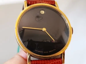 movado zenith museum manuale 1978 ref. 202340 acciaio e placcato oro - Imagen 1 de 17