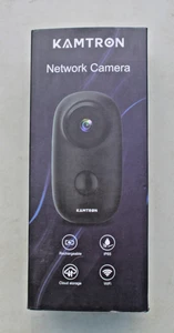 Cámara de red IR Kamtron A3 1080p Wi-Fi exterior resistente a la intemperie 130 ángulo de visión - Imagen 1 de 8
