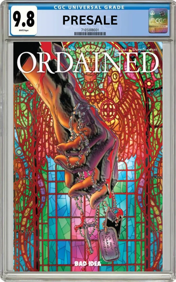 CGC 9.8 Ordained #1 Arturo Lozzi Chromium Variant PRESALE 12/10