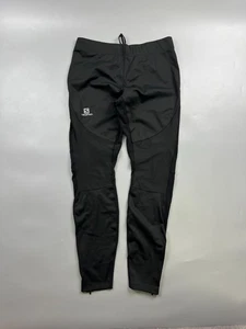 Men’s Salomon Gore Windstopper Running Thighs Pants Size L (Y1002) - Picture 1 of 13