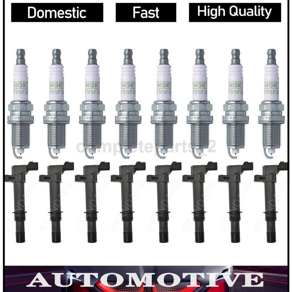 16 bujías de bobina de encendido para Dodge Dakota 2003 2004 2005 2006 2007 Foto 1 de 4
