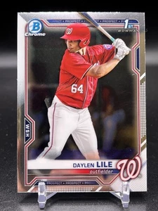 2021 Bowman Draft #BDC-18 Daylen Lile Chrome - Bild 1 von 1