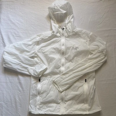 Arc’teryx Incendo Airshell Hoody Men’s Ultralight, Packable Jacket White Large * - Image 1 of 4