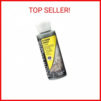 Woodland Scenics Stone Gray Pigment 4oz Bottle - Image 1 of 2