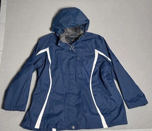 ZeroXposur Jacket Women Size 2XL Blue Winter Removable Hood Fleece Lining EC - Picture 1 of 14
