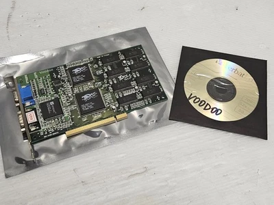 3Dfx Voodoo 1 4MB, PCI, 3Dfx Interactive, CD With Drivers, Working 100% - Image 1 of 4