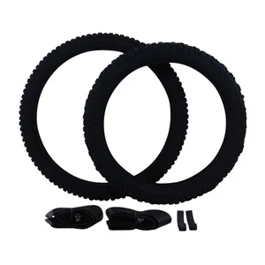 Reifen Set Enduro Heidenau K46 2.50-19 41M TT + 2.75-17 47M TT + Schlauch + Band - Bild 1 von 3