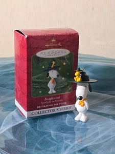 Vintage Snoopy Scout & Woodstock Scout BEAGLESCOUT Hallmark Ornament 2001 - Bild 1 von 13