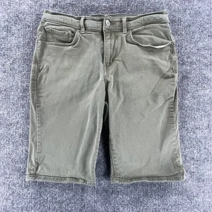 Levis Bermuda Shorts Damen 28 grün Stretch Freizeit Denim Mid Rise Sommer bequem - Bild 1 von 6