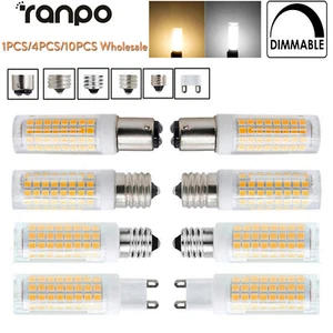 12W Led Corn Light Bulb G4 G9 G8 Gy6.35 Dimmable 110V 220V 240V Lamp White Warm - Picture 1 of 24