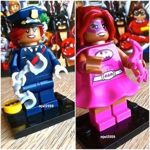 71017 THE LEGO BATMAN MOVIE Barbara Gordon & Pink Batgirl Minifigs SEALED Bundle - Imagen 1 de 12