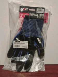 212 Performance Large AX360 Impact ANSI Cut 3 Lite Gloves in Blue AXIMLTC303 - Picture 1 of 6