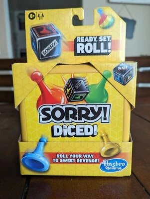 Hasbro Sorry! Diced Game - Fast &  Portable Ready, Set, Roll 2 To 4 Players - Image 1 of 2