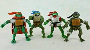 4 TARTARUGHE NINJA MIRAGE STUDIOS playmates Toys 2003 2004 Action Figure Giochi - Foto 1 di 6