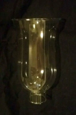 New Old Stock Clear Glass Hurricane Lamp Glass - Image 1 of 4