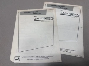 Jacobsen F-133 Hydraulic Unit Parts Manual 67661 67658 67659 Tractor Tug Hydro - Picture 1 of 3