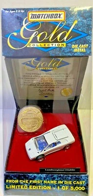 Matchbox Gold Collection White Lamborghini Diablo 1996 Limited Edition New - Image 1 of 4