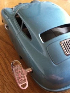 JNF Porsche 356 Condor 300 Cox Auto Mittelschlüssel Key Tin Toy - Bild 1 von 9