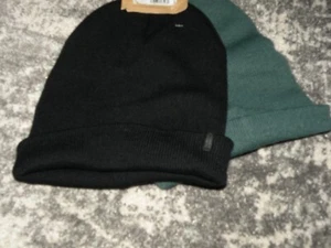Levi's Levi Strauss Unisex Beanie Skimütze Mütze 2 Stück Neu mit Etikett - Bild 1 von 2