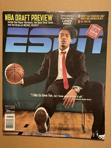 ESPN The Magazine, November 13, 2008 Michael Beasley NBA Draft! Kansas State! NL - Picture 1 of 1