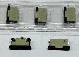 5 Stück 06FLZ-SM2-TB(LF)(SN)(P) - FFC/FPC-Leiterplattensteckverbinder  (M5208) - Picture 1 of 7