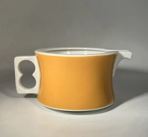 Block Chromatics Germany Creamer Gold Brown Mid Century Modern 3.5"w x 2.5"tall - Picture 1 of 7
